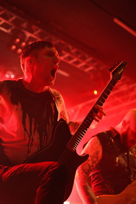Caliban, live, 16.02.2012 Wien, Arena
