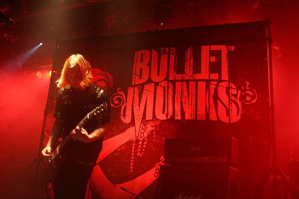 Bulletmonks, live, 16.02.2012 München, Backstage