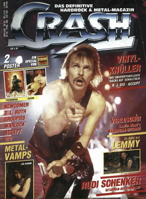 Crash - Heavy Metal Mag der 80er, Schwester vom METAL HAMMER