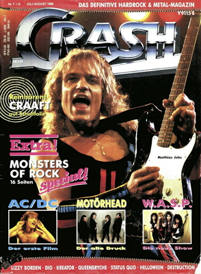 Crash - Heavy Metal Mag der 80er, Schwester vom METAL HAMMER