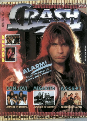 Crash - Heavy Metal Mag der 80er, Schwester vom METAL HAMMER