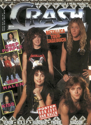 Crash - Heavy Metal Mag der 80er, Schwester vom METAL HAMMER