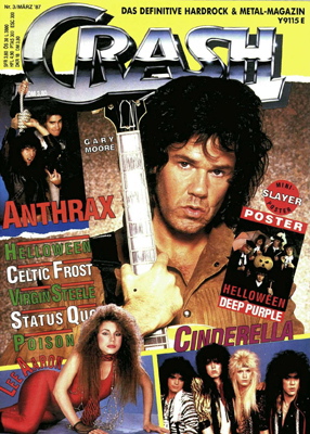 Crash - Heavy Metal Mag der 80er, Schwester vom METAL HAMMER