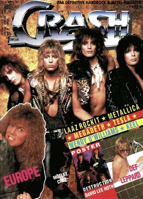 Crash - Heavy Metal Mag der 80er, Schwester vom METAL HAMMER