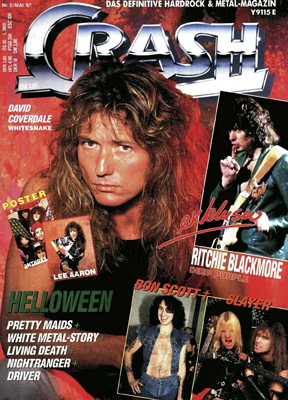 Crash - Heavy Metal Mag der 80er, Schwester vom METAL HAMMER