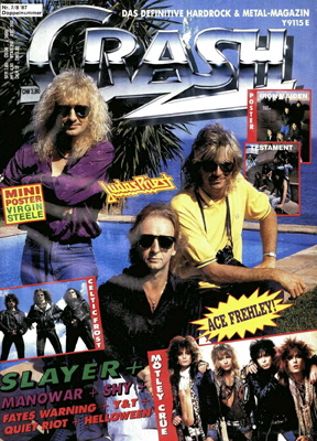 Crash - Heavy Metal Mag der 80er, Schwester vom METAL HAMMER