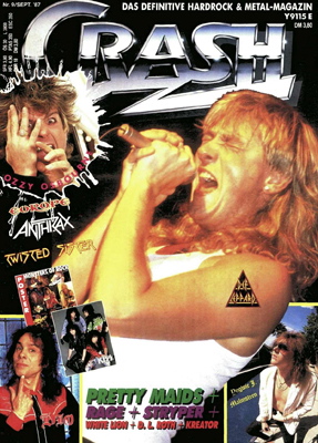 Crash - Heavy Metal Mag der 80er, Schwester vom METAL HAMMER