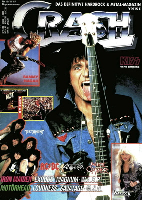 Crash - Heavy Metal Mag der 80er, Schwester vom METAL HAMMER