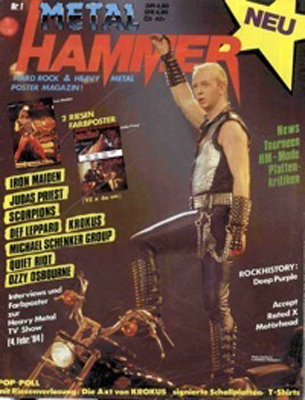 Der METAL HAMMER in den 80ern