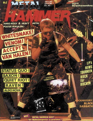 Der METAL HAMMER in den 80ern