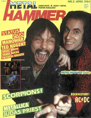 Der METAL HAMMER in den 80ern