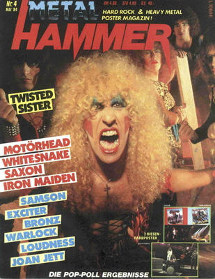 Der METAL HAMMER in den 80ern