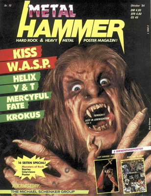 Der METAL HAMMER in den 80ern