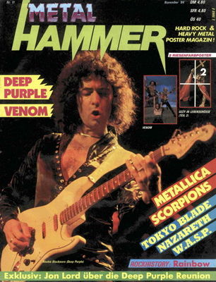 Der METAL HAMMER in den 80ern