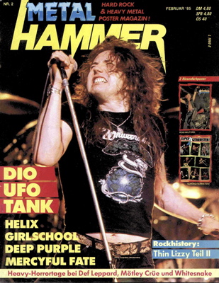 Der METAL HAMMER in den 80ern