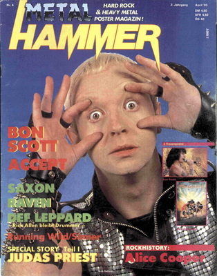 Der METAL HAMMER in den 80ern