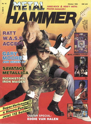 Der METAL HAMMER in den 80ern