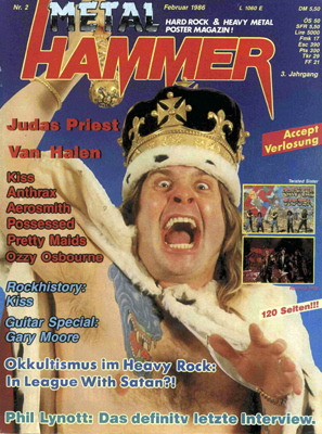 Der METAL HAMMER in den 80ern