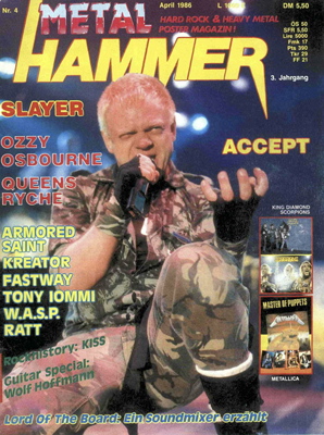 Der METAL HAMMER in den 80ern