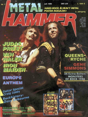 Der METAL HAMMER in den 80ern