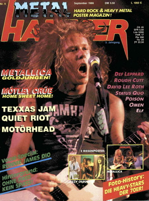 Der METAL HAMMER in den 80ern