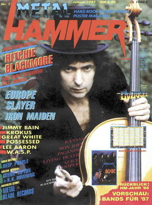Der METAL HAMMER in den 80ern