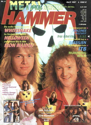 Der METAL HAMMER in den 80ern