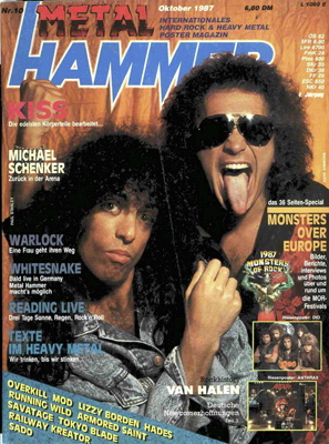 Der METAL HAMMER in den 80ern