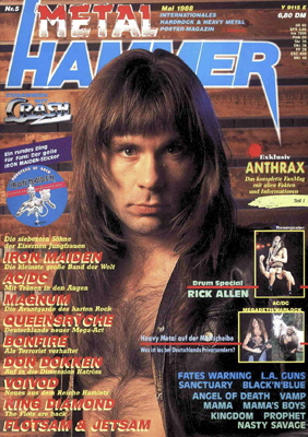 Der METAL HAMMER in den 80ern