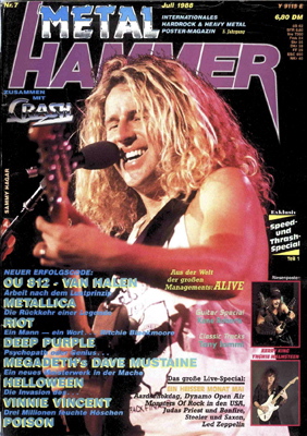 Der METAL HAMMER in den 80ern
