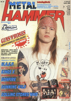 Der METAL HAMMER in den 80ern