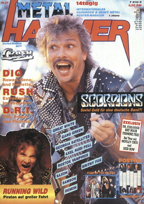 Der METAL HAMMER in den 80ern