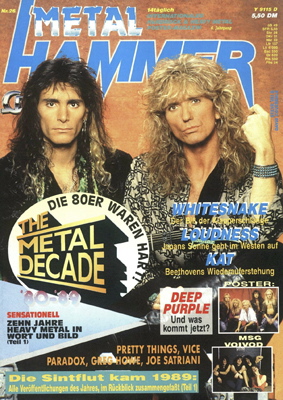 Der METAL HAMMER in den 80ern