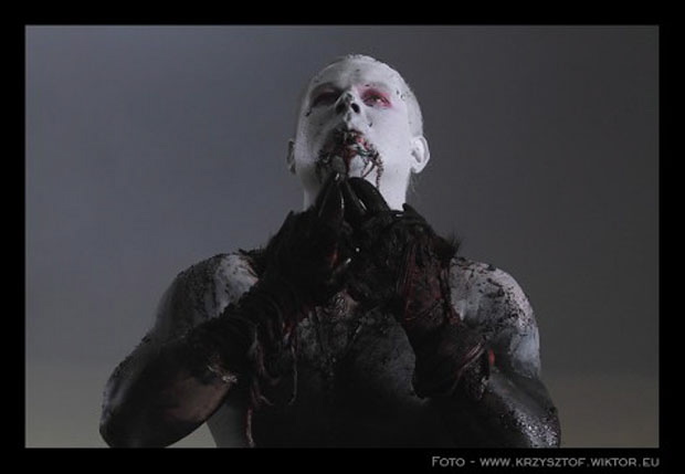 Behemoth beim Video-Dreh zum Song Lucifer
