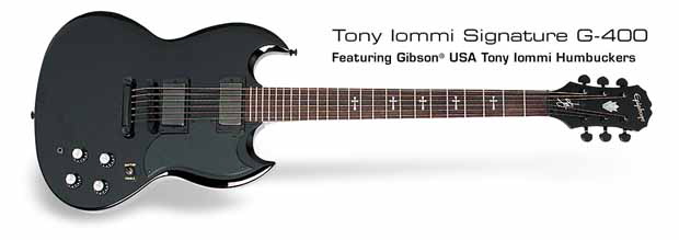 Signature Gitarre, Tony Iommi