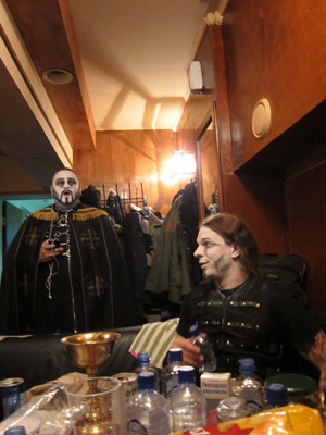 Mit Powerwolf auf Tour in Moskau