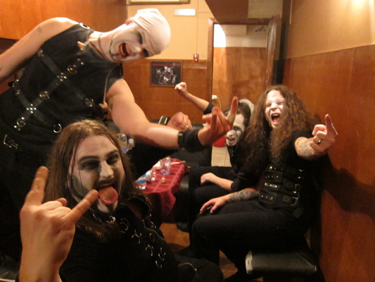 Mit Powerwolf auf Tour in Moskau