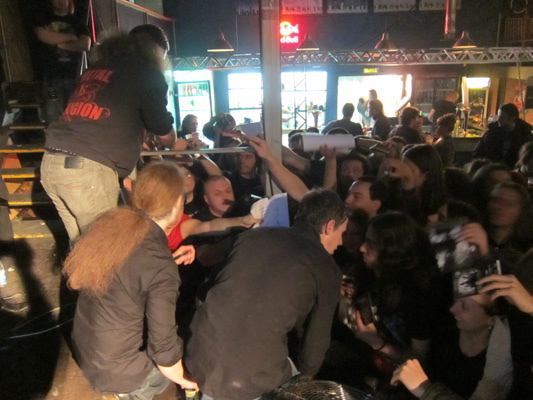 Mit Powerwolf auf Tour in Moskau