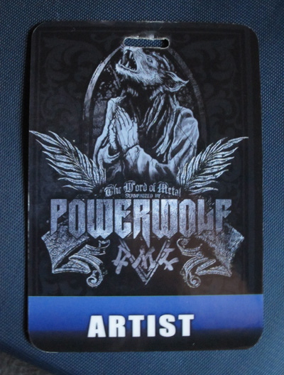 Mit Powerwolf auf Tour in Moskau