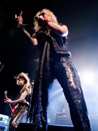 Steel Panther, live, 16.03.2012 Hamburg, Docks