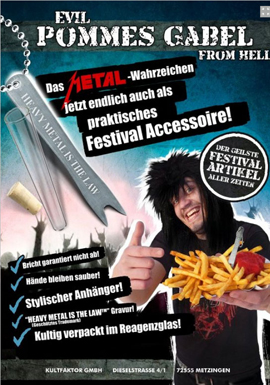 Die Metal-Pommesgabel