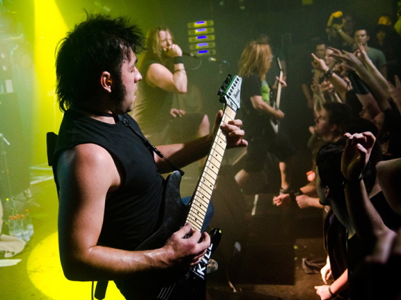 Unearth, live, 22.03.2012 Hamburg, Markthalle