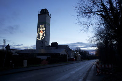 Wacken Open Air, Raiffeisenturm zu Weihnachten