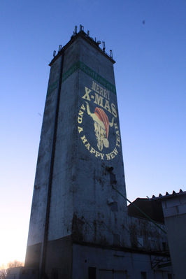 Wacken Open Air, Raiffeisenturm zu Weihnachten