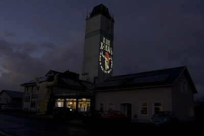 Wacken Open Air, Raiffeisenturm zu Weihnachten