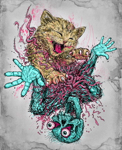 Katzen auf Metal-Covern