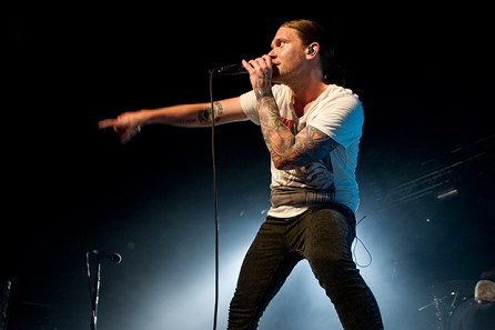 Shinedown, live, 01.02.2012 Hamburg, Große Freiheit