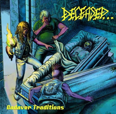 Zombies auf Metal-Covern - der Spaß der Hässlichkeit