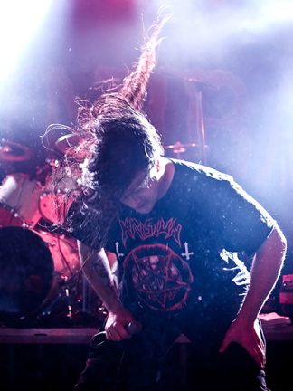 Cannibal Corpse, live, 09.02.2012 Hamburg, Markthalle