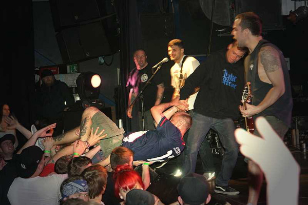 Terror, live, 18.04.2012 München, Backstage